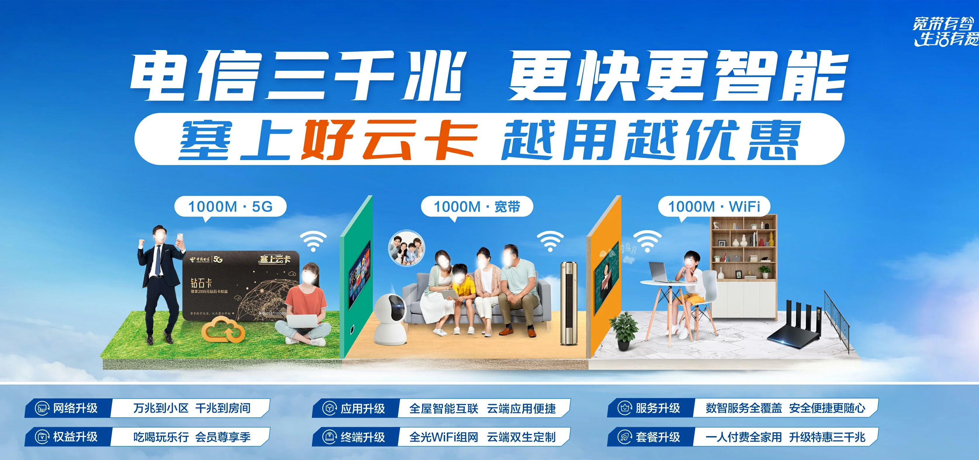 中国电信 米易县电信宽带 宽带套餐